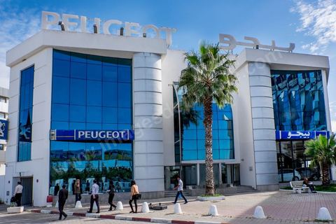 Show room de Stafim Peugeot aux Berges du Lac de Tunis