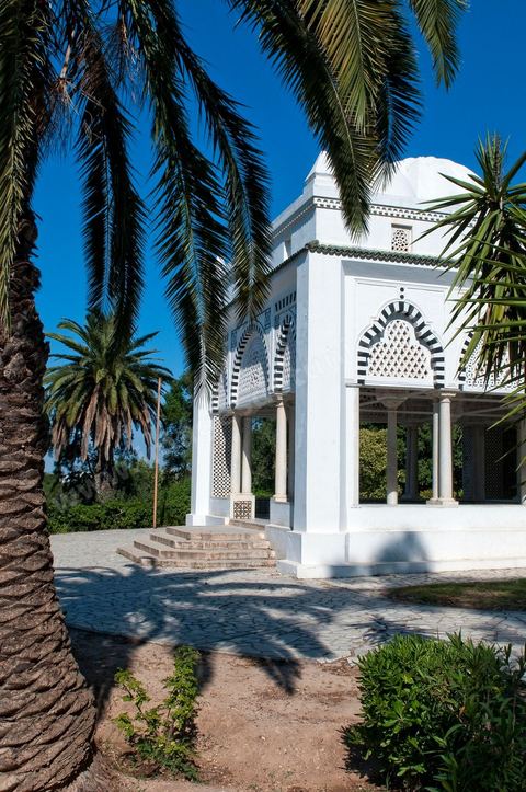 Façade extérieure de la Koubba du Belvédère après sa restauration
