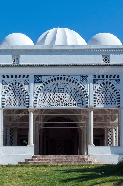 Façade extérieure de la Koubba du Belvédère après sa restauration