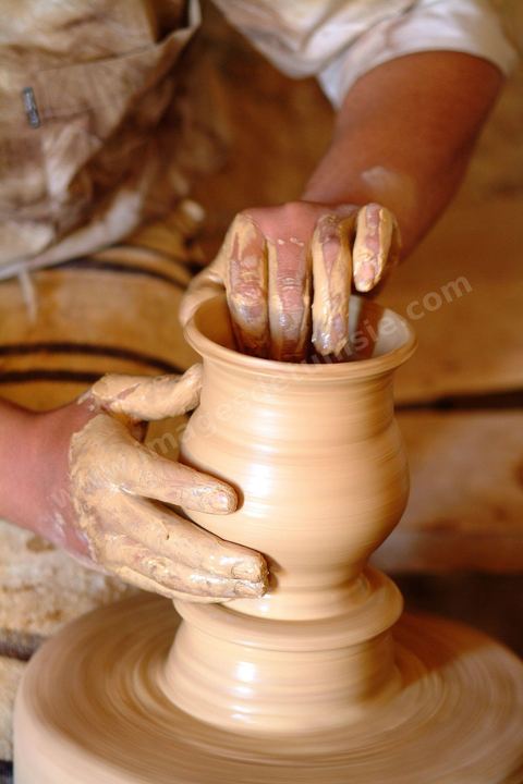 Atelier de poterie et salle de séchage à Djerba Heritage au Parc Djerba Explore 