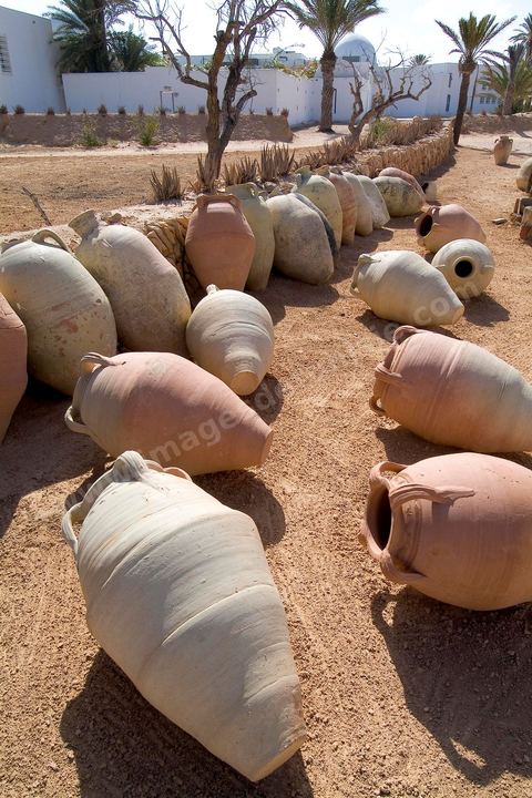 Atelier de poterie et salle de séchage à Djerba Heritage au Parc Djerba Explore 