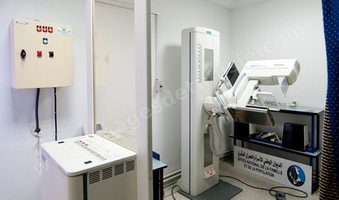 Service gratuit de mamographie au Centre de Recherche en Santé de la Repproduction de l'Ariana à Tunis - Office national de la Famille et de la Population - Ministère de la Santé Publique
