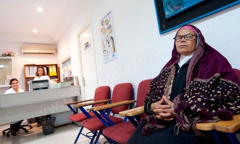 Service gratuit de mamographie au Centre de Recherche en Santé de la Repproduction de l'Ariana à Tunis - Office national de la Famille et de la Population - Ministère de la Santé Publique