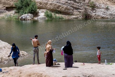 du lac de "Gafsa Beach"