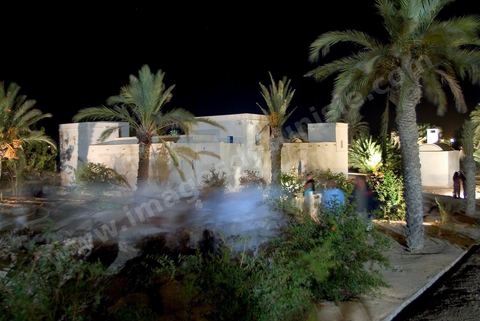 Houch traditionnel au milieu du jardin du menzel - Djerba Explore - Ile de Djerba