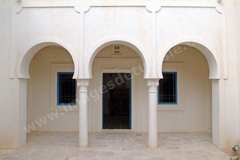 Patio du Houch, maison traditionnelle djerbienne - Ile de Djerba