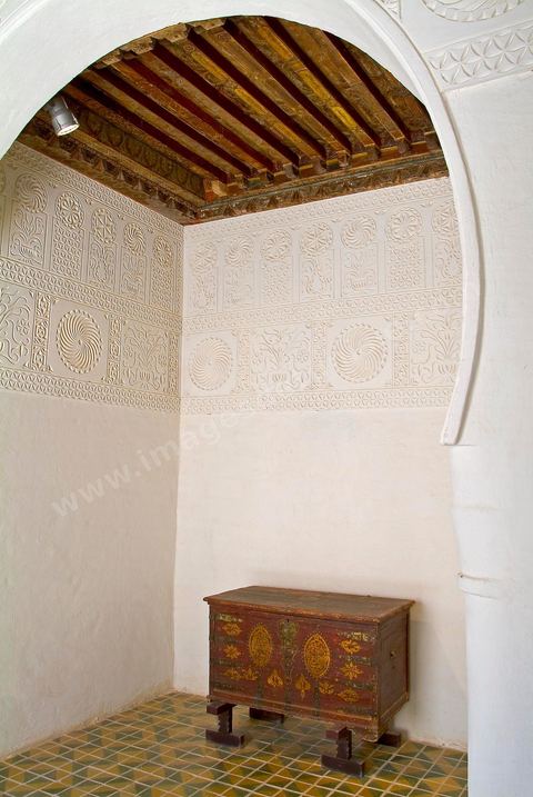 Pièce intérieure du Houch, maison traditionnelle djerbienne - Ile de Djerba