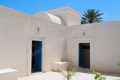 Patio du Houch, maison traditionnelle djerbienne - Ile de Djerba