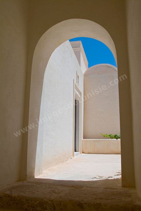 Patio du Houch, maison traditionnelle djerbienne - Ile de Djerba