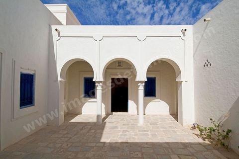 Patio du Houch, maison traditionnelle djerbienne - Ile de Djerba