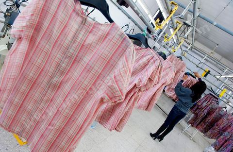 Sté Ditex usine de textile off shore à la Soukra dans la banlieue sud de Tunis