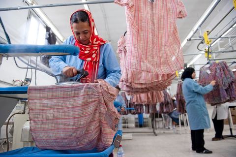 Sté Ditex usine de textile off shore à la Soukra dans la banlieue sud de Tunis