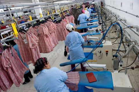 Sté Ditex usine de textile off shore à la Soukra dans la banlieue sud de Tunis
