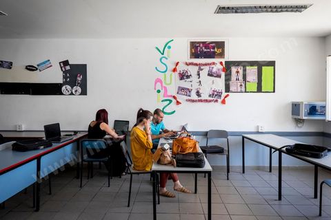 Ecole Supérieure Privée d'Ingénierie et de Technologiues (Esprit) au  Pôle Technologique et de Communication d'El Ghazala dans la banlieue nord de Tunis