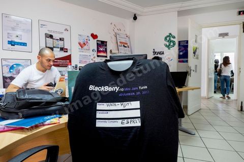 Ecole Supérieure Privée d'Ingénierie et de Technologiues (Esprit) au  Pôle Technologique et de Communication d'El Ghazala dans la banlieue nord de Tunis