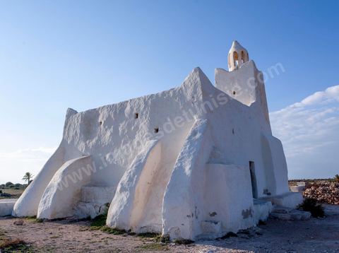 Mosquée Ben Maguel près de Aghir sur l'île de Djerba