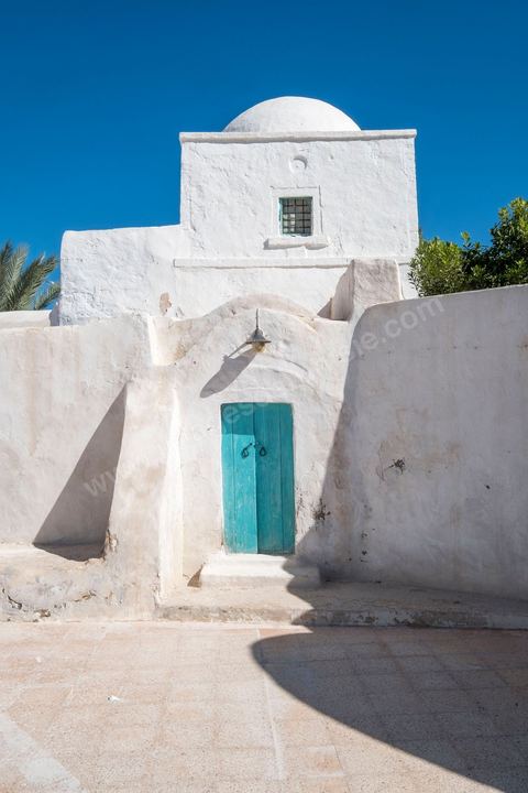 Mosquée des Etrangers au coeur de Houmt Souk sur l'île de Djerba