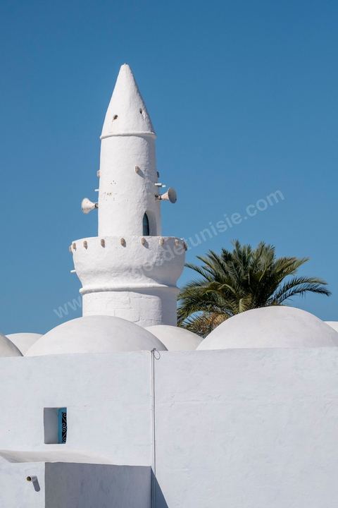 Mosquée des Turcs au coeur de Houmt Souk sur l'ïle de Djerba