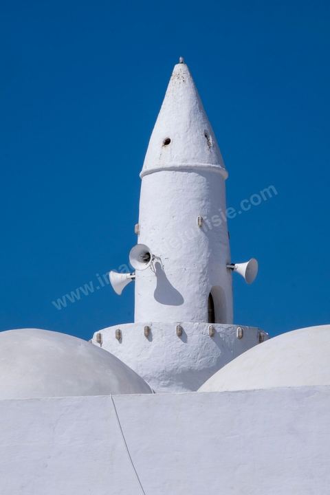 Mosquée des Turcs au coeur de Houmt Souk sur l'ïle de Djerba