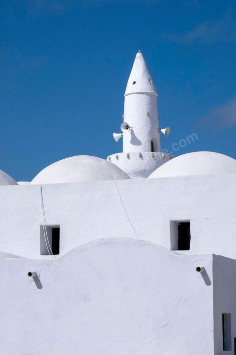 Mosquée des Turcs au coeur de Houmt Souk sur l'ïle de Djerba