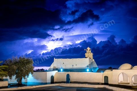 Mosquée Fadhloun près de Midoun sur l'île de Djerba