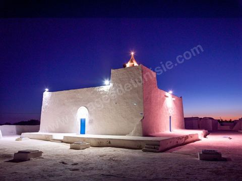 Mosquée Jemaa Kbir à Mellita sur l'île de Djerba