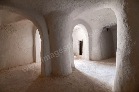 Mosquée souterraine Al Bardaoui à Mazran sur l'île de Djerba