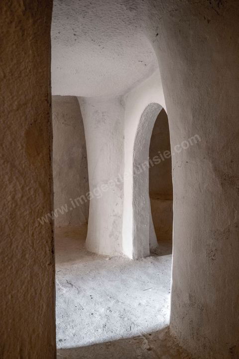 Mosquée souterraine Al Bardaoui à Mazran sur l'île de Djerba