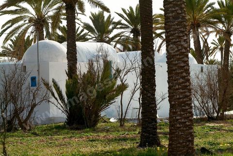 menzel traditionnel dans la campagne près de Midoun - Ile de Djerba