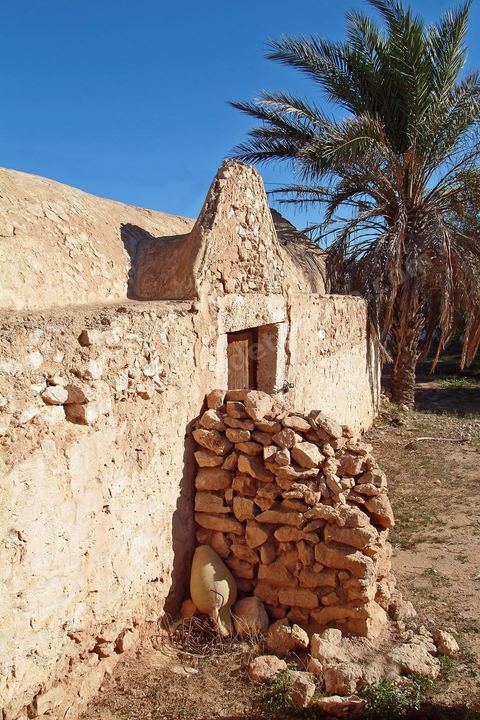 atelier de tissage dans la campagne près de Midoun - Ile de Djerba