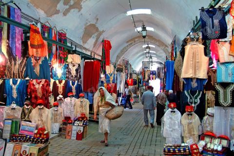 Souks couverts de la medina de Sfax