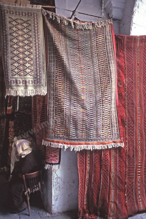 Boutiques de tapis - Souk el Trouk - medina de Tunis