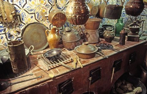 Cuisine de la bouique Ed Dar - Souk el Trouk - Medina de Tunis