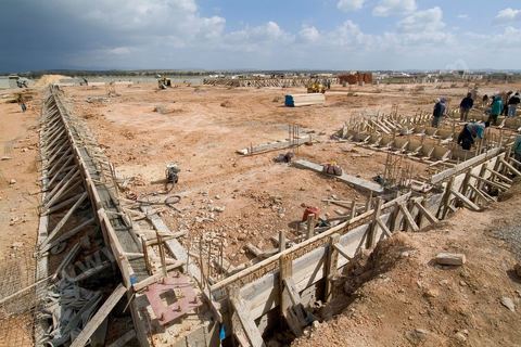 Zone industrielle en développement à Zriba entre Zaghouan et Hammamet - développement de zone industrielle dans les zones rurales.