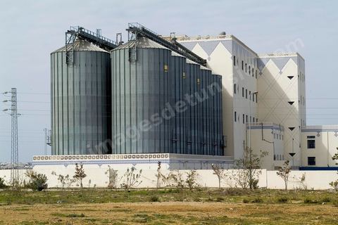 Semoulerie dans la Zone Industrielle de Sousse Sud entre Sousse et Monastir