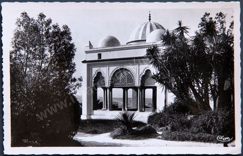 La Koubba du Belvédère dans le parc du Belvédère à Tunis - Carte postale ancienne Tunisie