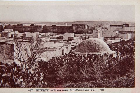 Marabout Sidi Bon Jabriak à Bizerte - Carte postale ancienne Tunisie