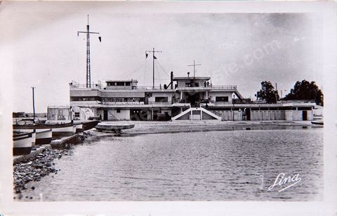 Water Sports Center in the New Port of Bizerte - Vintage Postcard from Tunisia