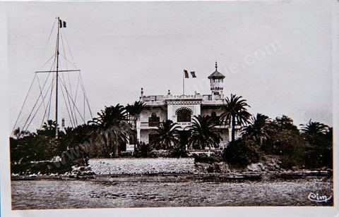 The Admiralty - Bizerte - 1938 - Vintage Postcard from Tunisia