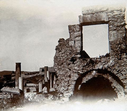 Ruines romaines de Dougga - Tirage photo original - 