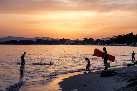 Corniche et plage au coeur de Hammamet