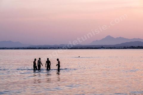 Corniche et plage au coeur de Hammamet