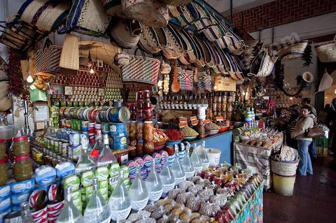 Boutique au Marché central de Nabeul
