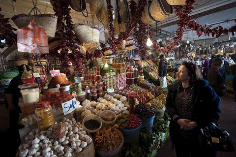 Boutique au Marché central de Nabeul