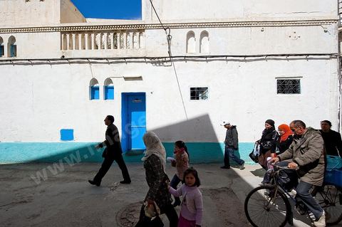 Ruelles de la medina de Nabeul