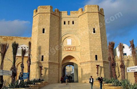 New Medina in the Yasmine Hammamet Tourist Area