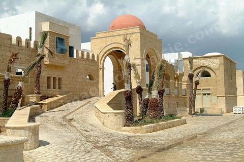 New Medina in the Yasmine Hammamet Tourist Area