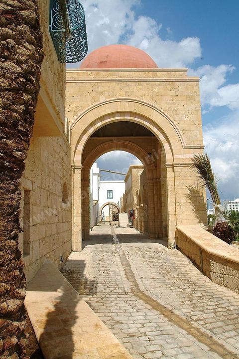 New Medina in the Yasmine Hammamet Tourist Area