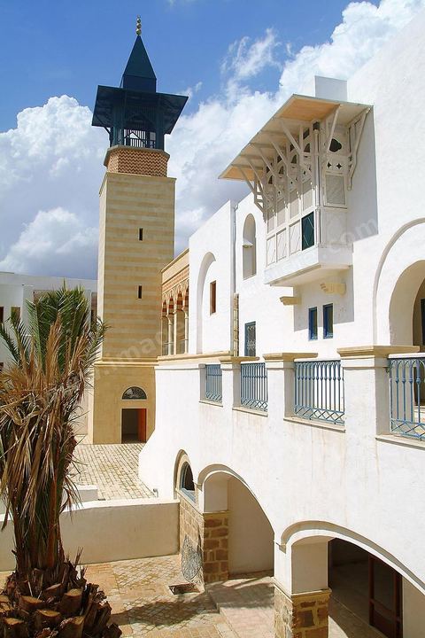 New Medina in the Yasmine Hammamet Tourist Area