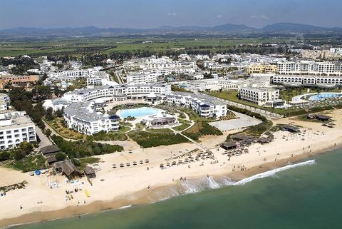 la zone touristique de Yasmine Hammamet